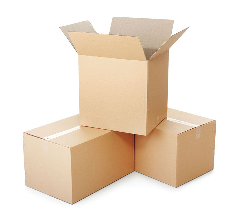 Cardboard boxes for packing and shipping